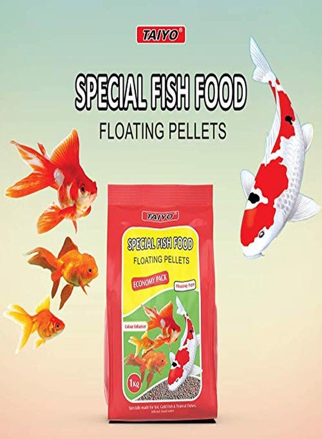 Taiyo Special All Life Stages Fish Pellet Food, 1kg - Image 2